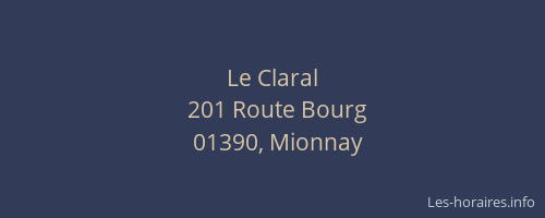 Le Claral