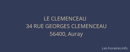 LE CLEMENCEAU