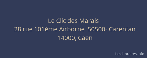Le Clic des Marais