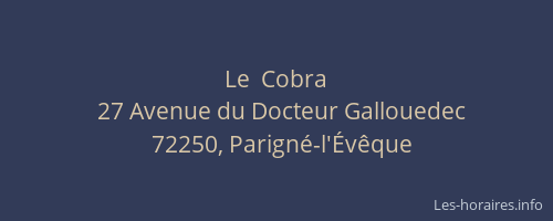 Le  Cobra