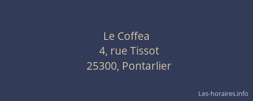 Le Coffea