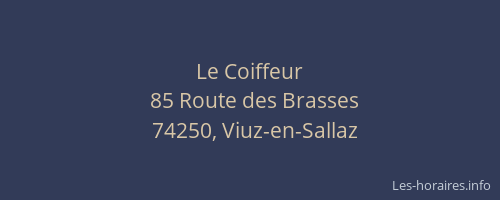 Le Coiffeur