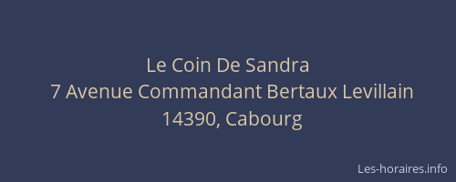 Le Coin De Sandra