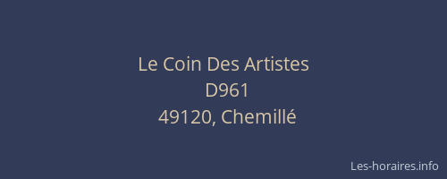 Le Coin Des Artistes