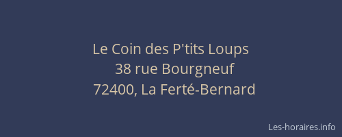 Le Coin des P'tits Loups