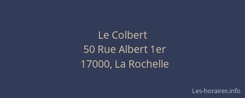 Le Colbert