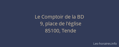 Le Comptoir de la BD