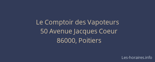 Le Comptoir des Vapoteurs