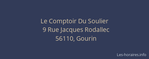 Le Comptoir Du Soulier