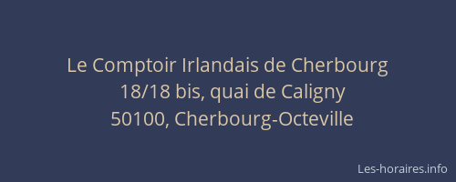 Le Comptoir Irlandais de Cherbourg
