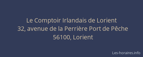 Le Comptoir Irlandais de Lorient