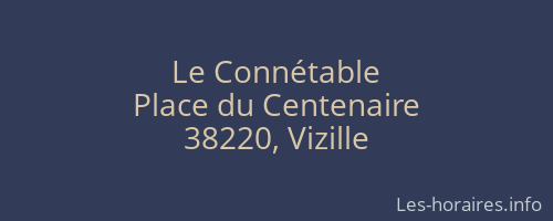 Le Connétable