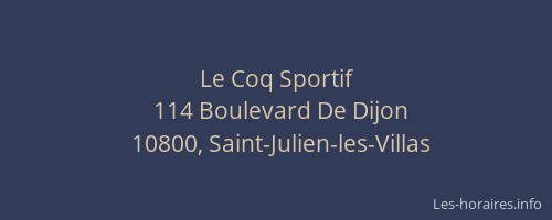 Le Coq Sportif