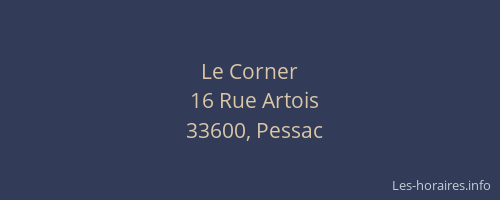 Le Corner