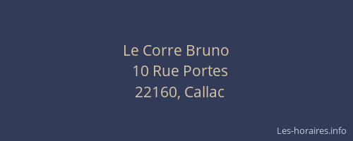 Le Corre Bruno