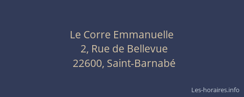 Le Corre Emmanuelle