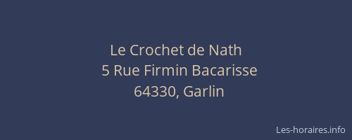 Le Crochet de Nath