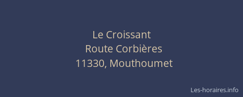 Le Croissant