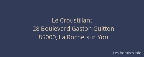 Le Croustillant