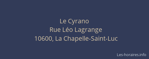 Le Cyrano