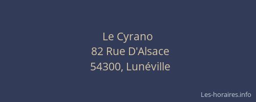 Le Cyrano