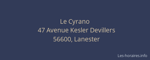 Le Cyrano