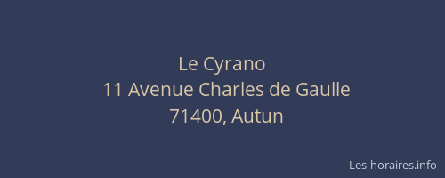 Le Cyrano