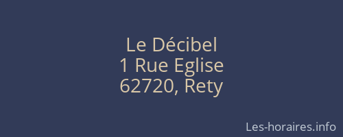 Le Décibel
