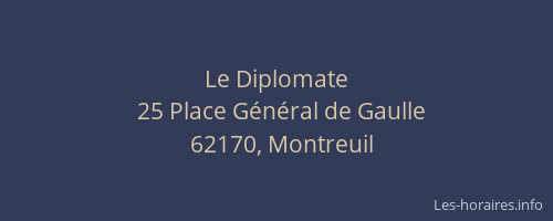 Le Diplomate