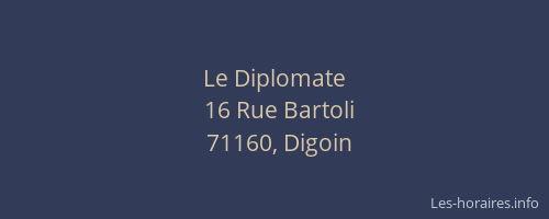 Le Diplomate