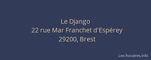 Le Django