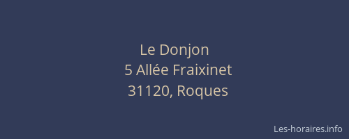 Le Donjon