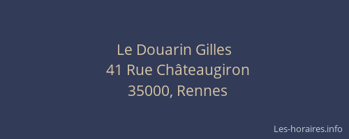 Le Douarin Gilles