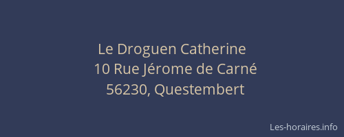 Le Droguen Catherine
