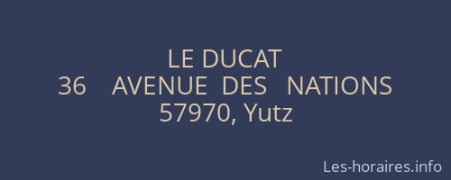 LE DUCAT