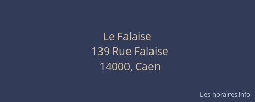 Le Falaise