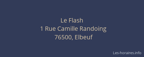 Le Flash