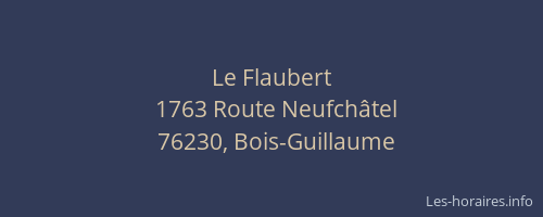 Le Flaubert