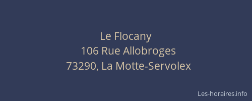 Le Flocany