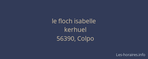 le floch isabelle