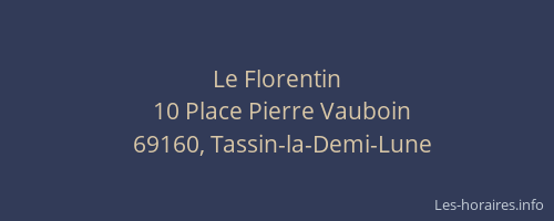 Le Florentin