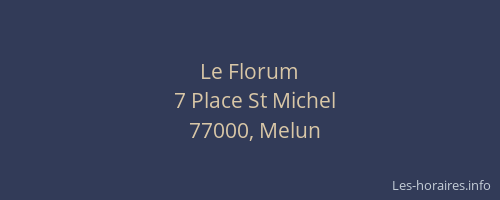 Le Florum
