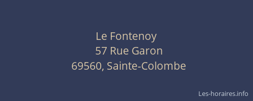 Le Fontenoy