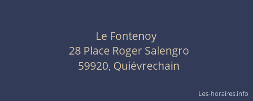 Le Fontenoy