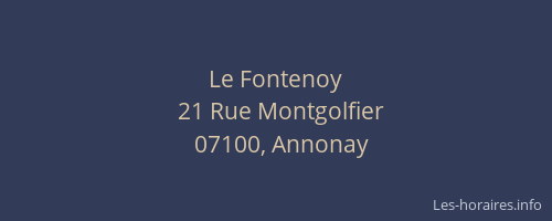 Le Fontenoy