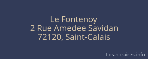 Le Fontenoy
