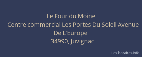 Le Four du Moine