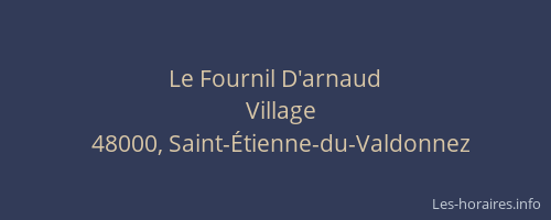 Le Fournil D'arnaud