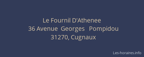 Le Fournil D'Athenee