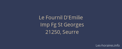 Le Fournil D'Emilie